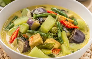 Resep Lodeh Labu Siam Terong Kacang Panjang yang Mudah Dibuat di Rumah