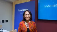 Country Director Facebook Indonesia, Sri Widowati saat ditemui di Kantor Facebook Indonesia, Senin (14/8/2017). (Liputan6.com/Agustin Setyo Wardani)