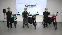 Prosesi pesluncuran Kawasaki New KLX150SM (Otosia.com/Nazar Ray)