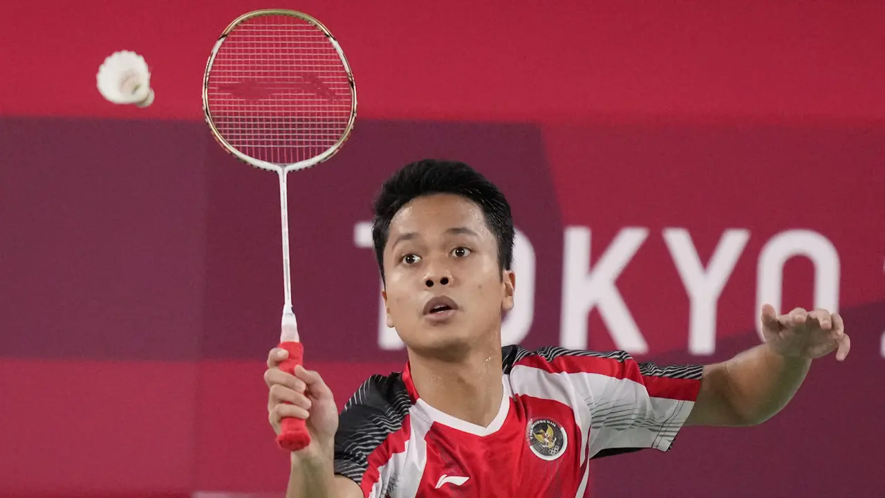 Badminton Olimpiade Tokyo 2020 Anthony Sinisuka Ginting