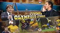 Prediksi Juventus vs Olympique Lyonnais (Liputan6.com/Sangaji)