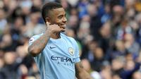 3. Gabriel Jesus (Manchester City) – Digadang-gadang menjadi  pemain masa depan timnas Brasil membuatnya diboyong Manchester City. Ditangan dingin pelatih Pep Guardiola, pria 20 tahun ini diharapkan mampu bersinar di Liga Champions. (AP/Rui Vieira)