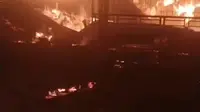 Kebakaran Gudang Tripleks di Sukabumi, Kerugiannya Fantastis