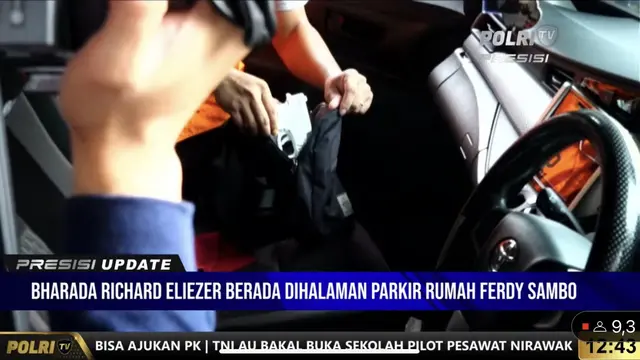 Bharada E jalani rekonstruksi kasus Brigadir J