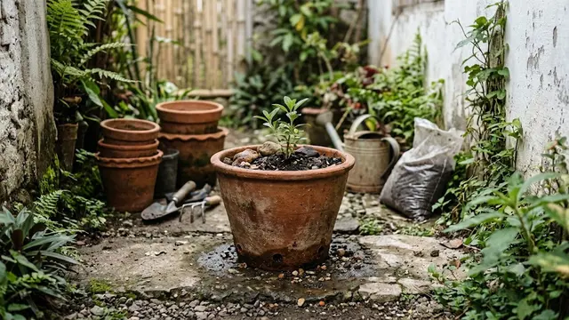 Siapkan Pot yang Sesuai dengan Ruang