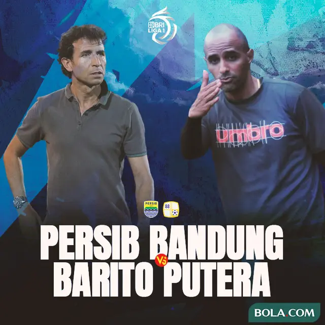 Liga 1 - Duel Pelatih - Persib Bandung Vs Barito Putera