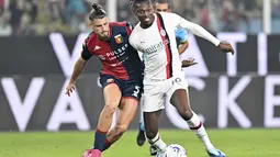 Pada laga itu, AC Milan meraih tiga poin usai menang dengan skor 1-0 atas sang tuan rumah. (Tano Pecoraro/LaPresse via AP)