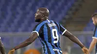 Penalti Lukaku Selamatkan Inter Milan dari Kekalahan Atas Roma