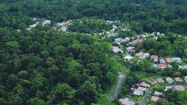 Kota Kuala Kencana, Timika, Papua, Indonesia. (Tangkapan layar IG Kuala_Kencana_City)