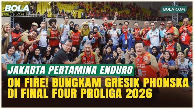 Dominasi Mutlak! Jakarta Pertamina Enduro Tekuk Phonska 3-1 di Final Four Proliga 2026