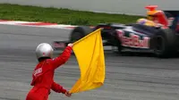 10 Jenis Bendera dan Artinya selama Balapan Mobil Formula 1