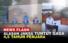VIDEO: Sebabkan Edelenyi Laura Lumpuh, Gaga Muhammad Dituntut 4,5 Tahun Penjara