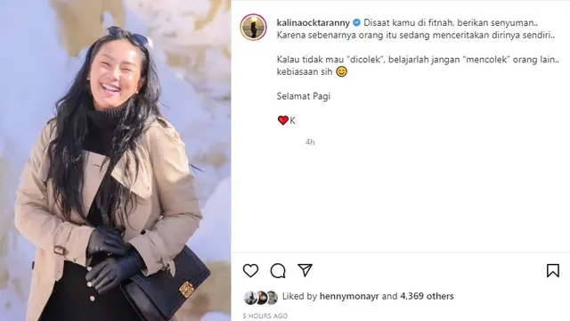 Kalina Ocktaranny (Foto: Instagram/@kalinaocktaranny)