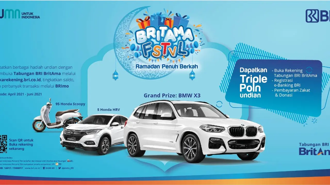 BRI Kembali Hadirkan BritAma FSTVL 'Ramadan Penuh Berkah'