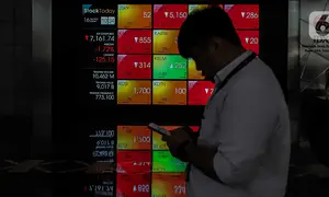 Pasca libur panjang IHSG dibayangi banyak sentimen, mulai dari peperangan hingga nilai tukar dollas AS yang saat ini menembus Rp16.000,-. (Liputan6.com/Angga Yuniar)