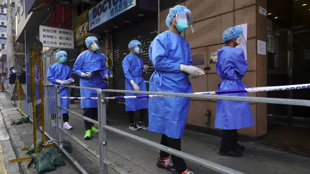 Hong Kong Akhirnya Lockdown untuk Pertama Kali