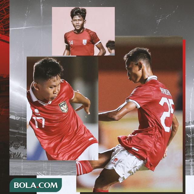 Timnas Indonesia - Nabil Asyura, Arkhan Kaka, Riski Afrisal