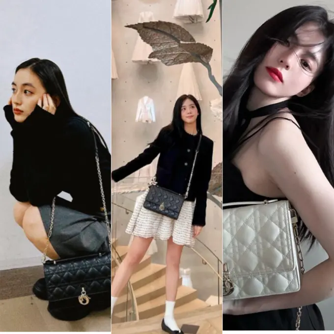 Adu Gaya Selebritis Korea Selatan dan Jepang Membawa Tas Miss Dior
