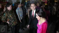 Ibas Gandeng Aliya yang Sedang Hamil di Resepsi Gibran - Selvi