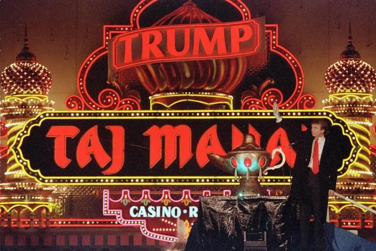 Kasino Taj Mahal milik Donald Trump. (US News)