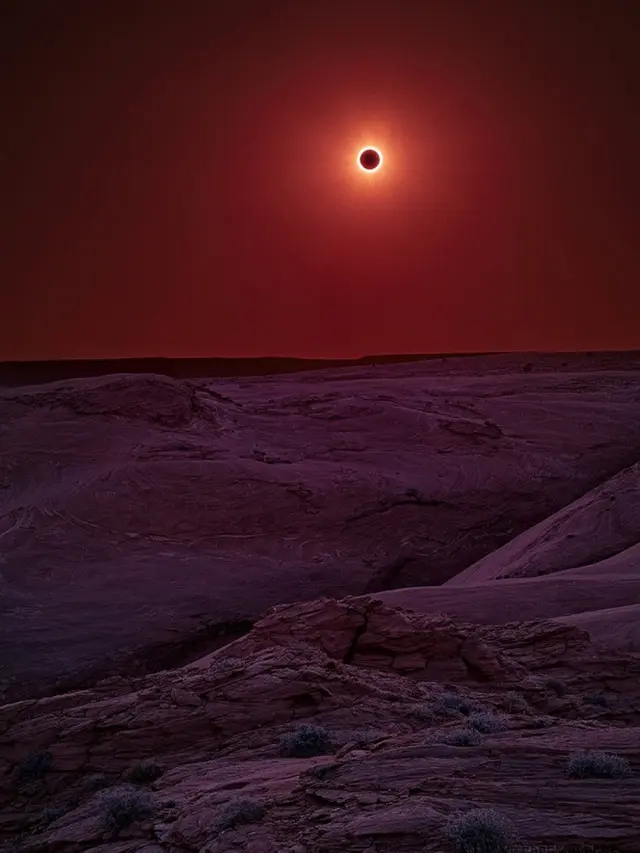 Foto asli yang kerap dibilang editan (Foto: Michael Menefee)