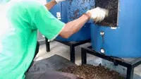 Rumah kompos ini dirancang untuk mendukung prinsip Reduce, Reuse, Recycle. Dok Elnusa
