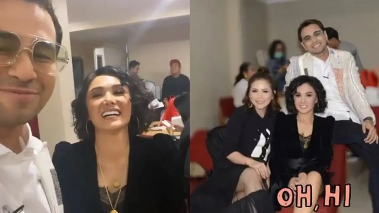 6 Momen Raffi Ahmad Bertemu Yuni Shara, Penuh Canda Tawa