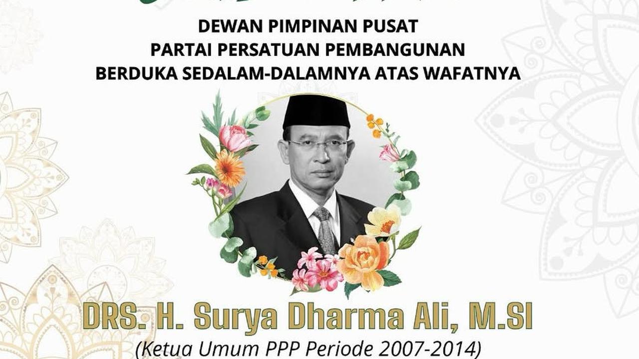 Berubah Lagi, Pemakaman Suryadharma Ali Tetap di Bekasi Keluarga Beberkan Alasannya