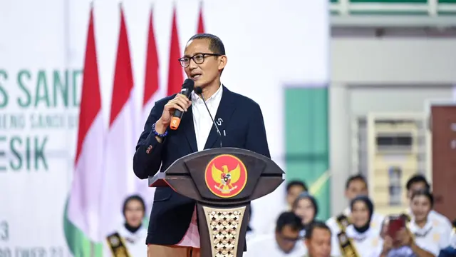 Menteri Pariwisata dan Ekonomi Kreatif (Menparekraf) Sandiaga Uno. (Istimewa)