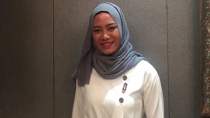 Atlet wanita Diananda Choirunisa dari cabang panahan.