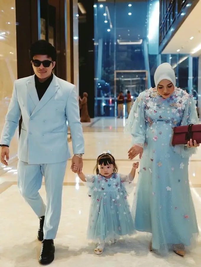 Ameena di ultah Ashanty (Instagram/aurelie.hermansyah)