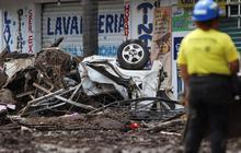 FOTO: Tragis! Longsor Kubur Delapan Rumah di Meksiko, Satu Anak Tewas, Beberapa Lainnya Hilang