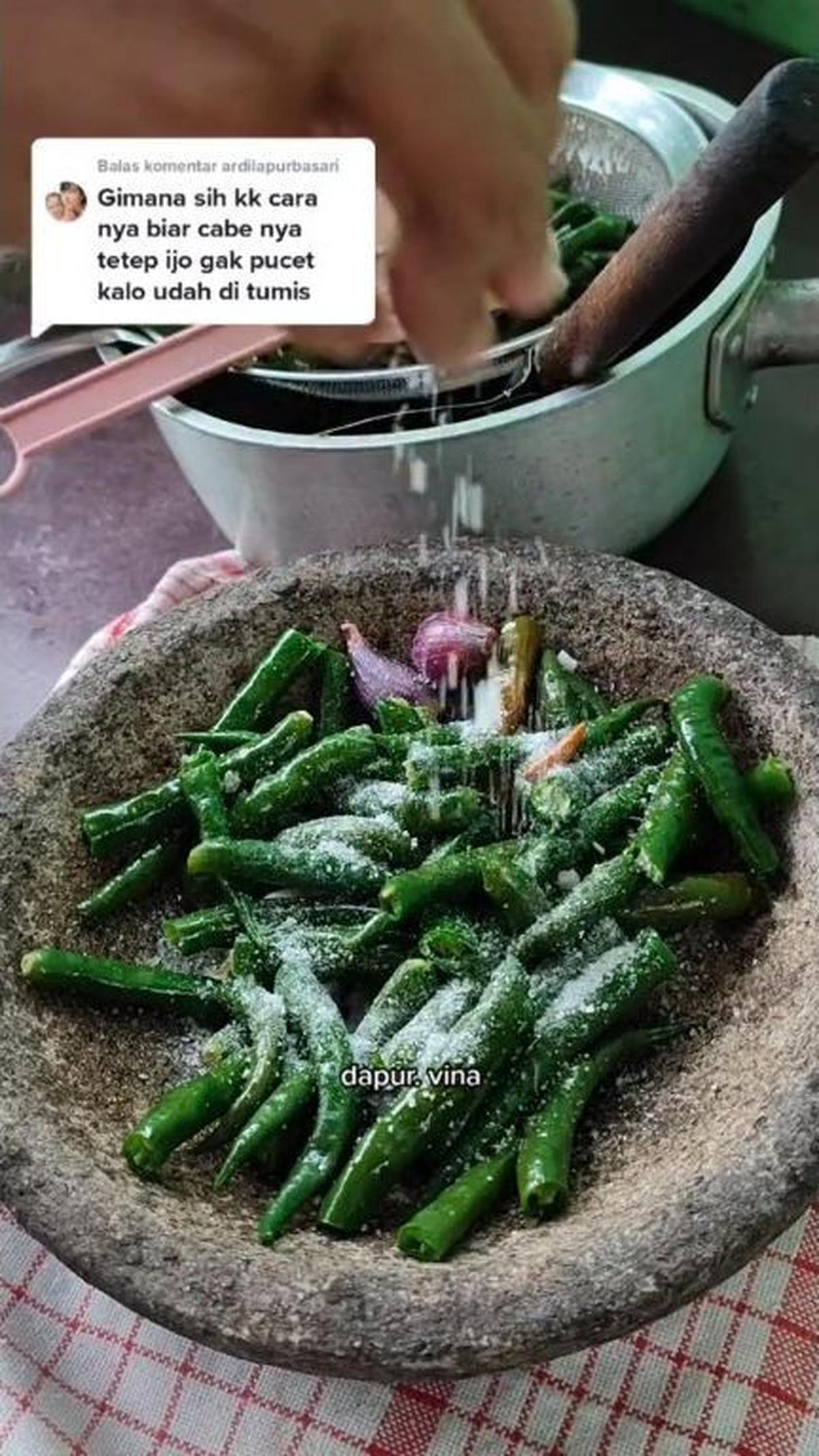 Jeruk Nipis dapat Menyegarkan Cabai