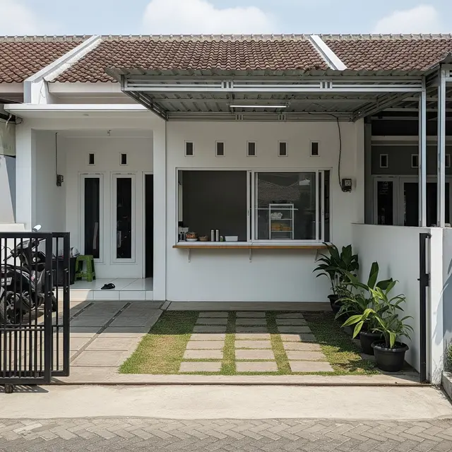 9 Model Lapak Jualan Minimalis untuk Rumah Type 45 Sederhana, Praktis dan Modern