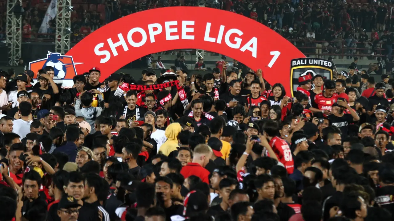 Selebrasi Bali United