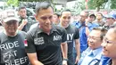 Cagub DKI Jakarta, Agus Harimurti Yudhoyono saat menghadiri deklarasi BATAS, Jakarta, Minggu (16/10). BATAS mengaku siap memenangkan Agus-Sylvi dalam Pilkada DKI 2017. (Liputan6.com/Yoppy Renato)