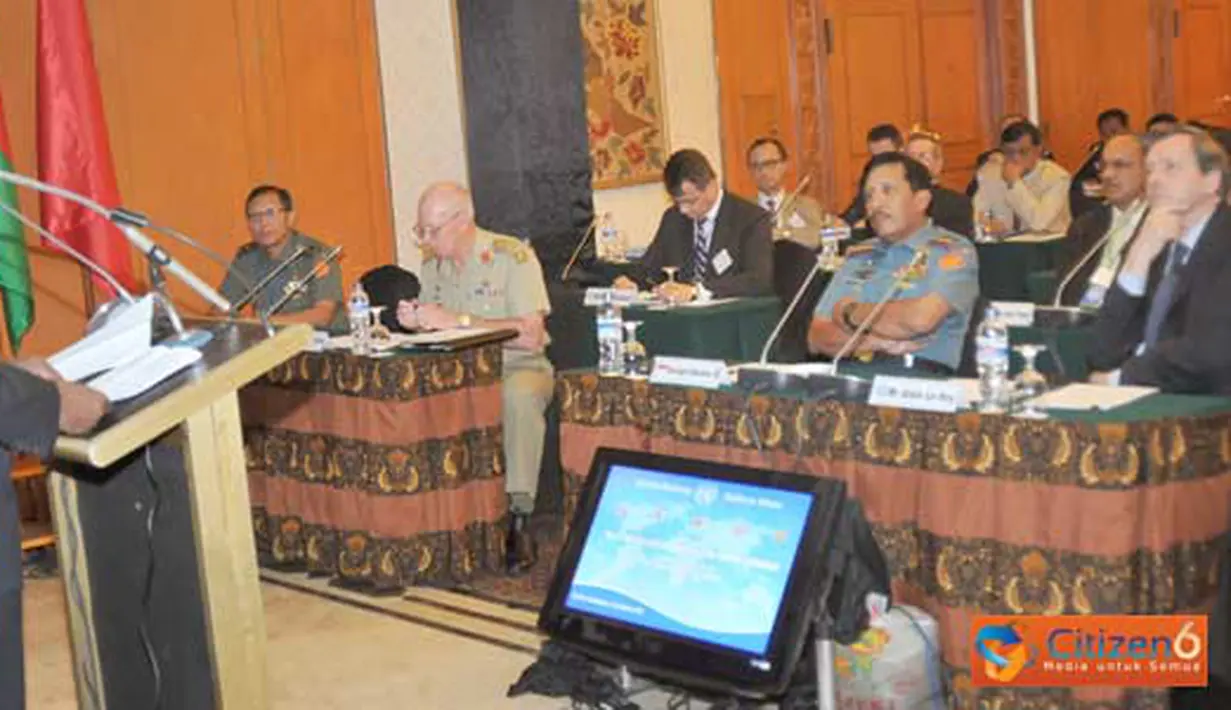 Citizen6, Jakarta: Suasana lokakarya konferensi regional PBB Ke-3 (The 3rd UN regional conference workshop), di Hotel Sultan Jakarta, Rabu (23/3). (Pengirim: Badarudin Bakri Badar)