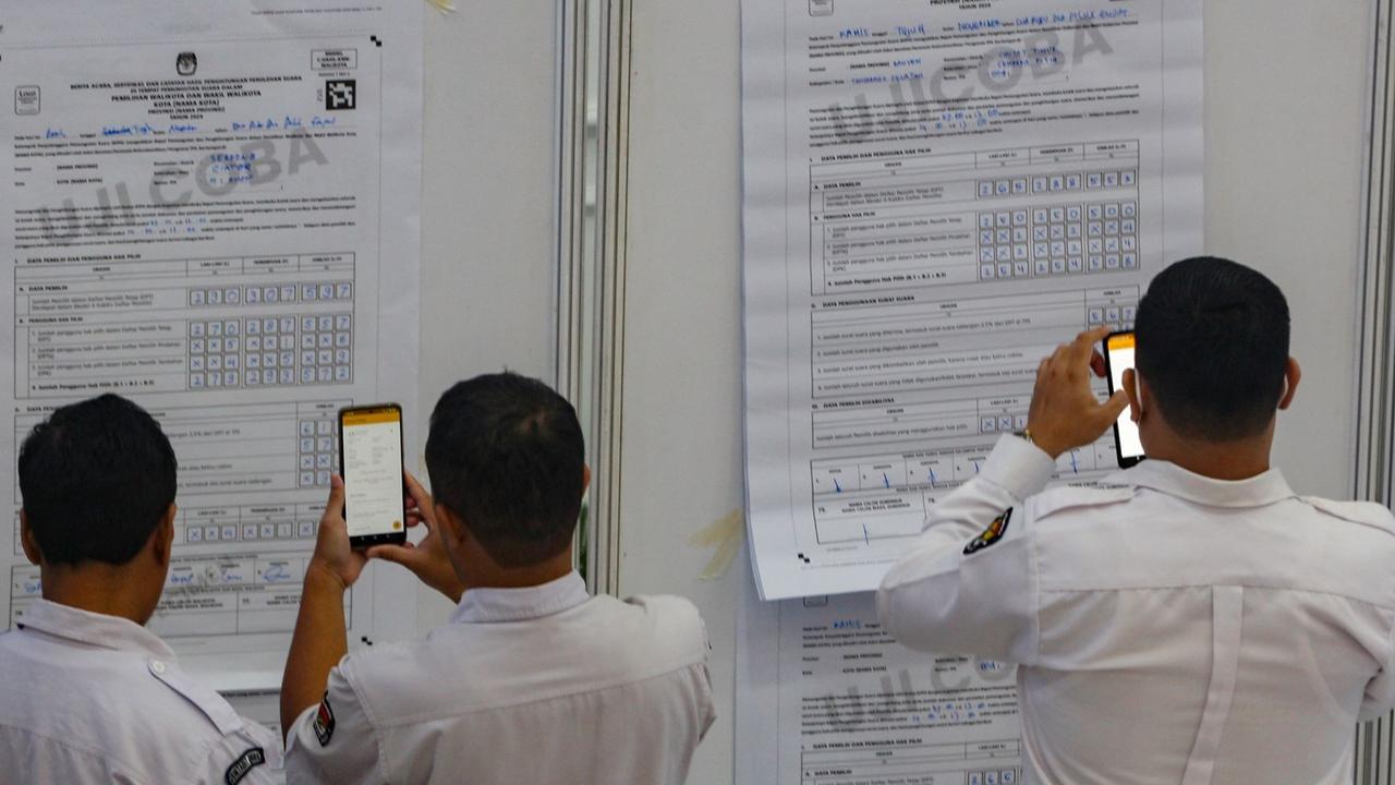 Form C Hasil Rekapitulasi Pilkada Jakarta Sudah 100 Persen Diunggah, Bisa Dilihat di Sini