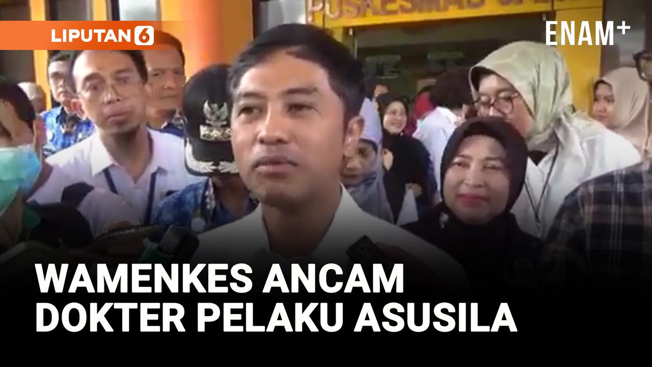 VIDEO: Wamenkes: Sanksi Tegas bagi Dokter Terlibat Kasus Asusila hingga Pencabutan Izin