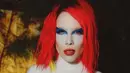Halsey berbusana sebagai Marilyn Manson pada pesta bertemakan rockstar yang ia adakan di Los Angeles untuk meramaikan perayaan Halloween tahun 2019 ini. (Instagram/iamhalsey)