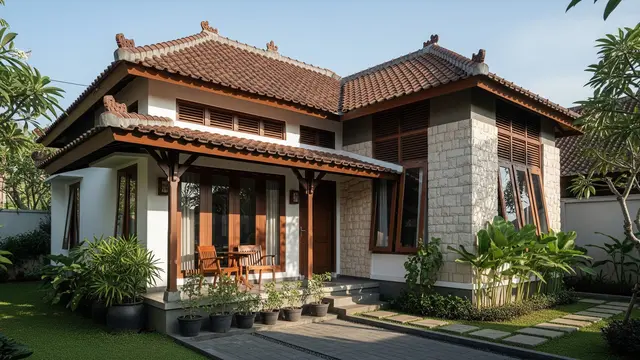 Desain Rumah Hemat Listrik dengan Banyak Ventilasi/Gemini AI