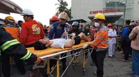 Ledakan besar terjadi di Semen Padang Hospital, Selasa (30/1/2024) sekitar pukul 15.53 WIB. (Liputan6.com/ Novia Harlina)