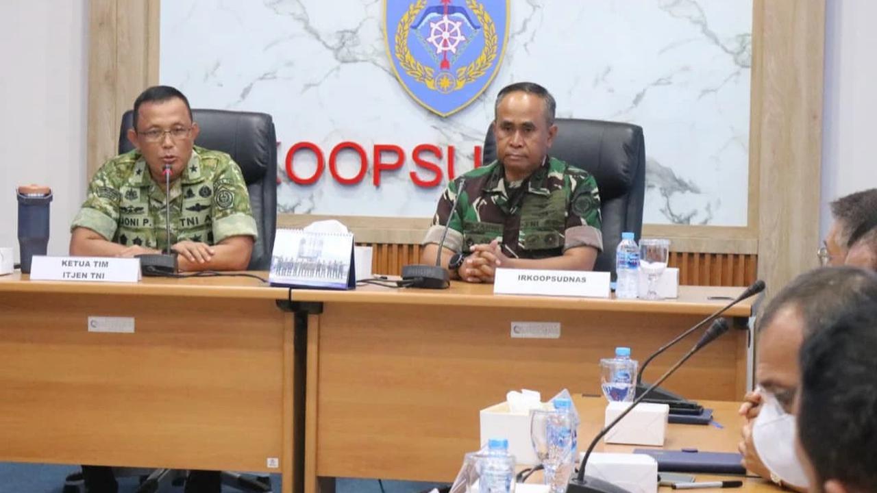 FOTO: Koopsudnas Dukung Audit Ketaatan dan Kinerja Itjen TNI 2026