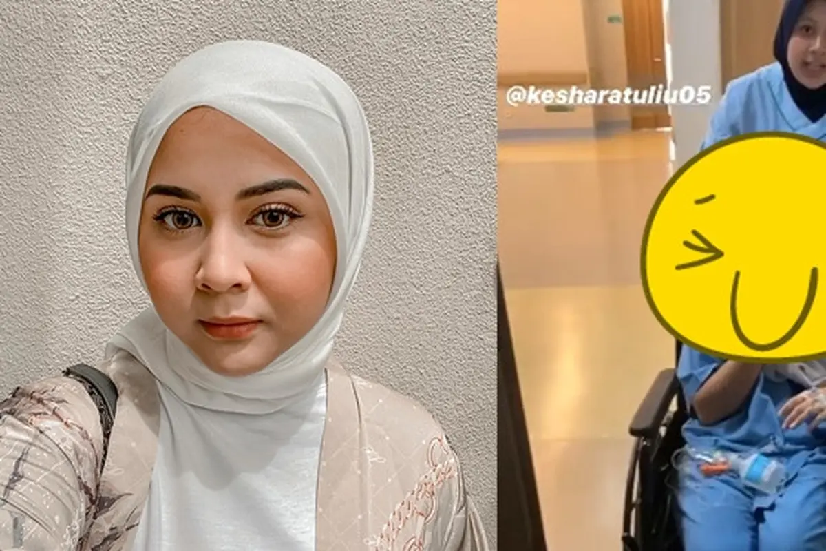 Potret Kesha Ratuliu Usai Jalani Operasi Tumor Payudara