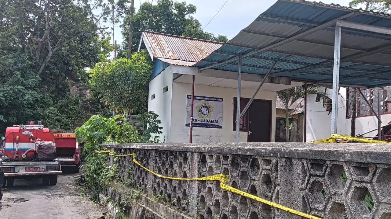 Panti Werdha Damai Manado Terbakar
