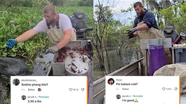 Nelayan di AS membalas komentar warganet Indonesia yang memakai bahasa daerah