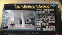 Orientasi Mahasiswa Baru Universitas Multimedia Nusantara (UMN).