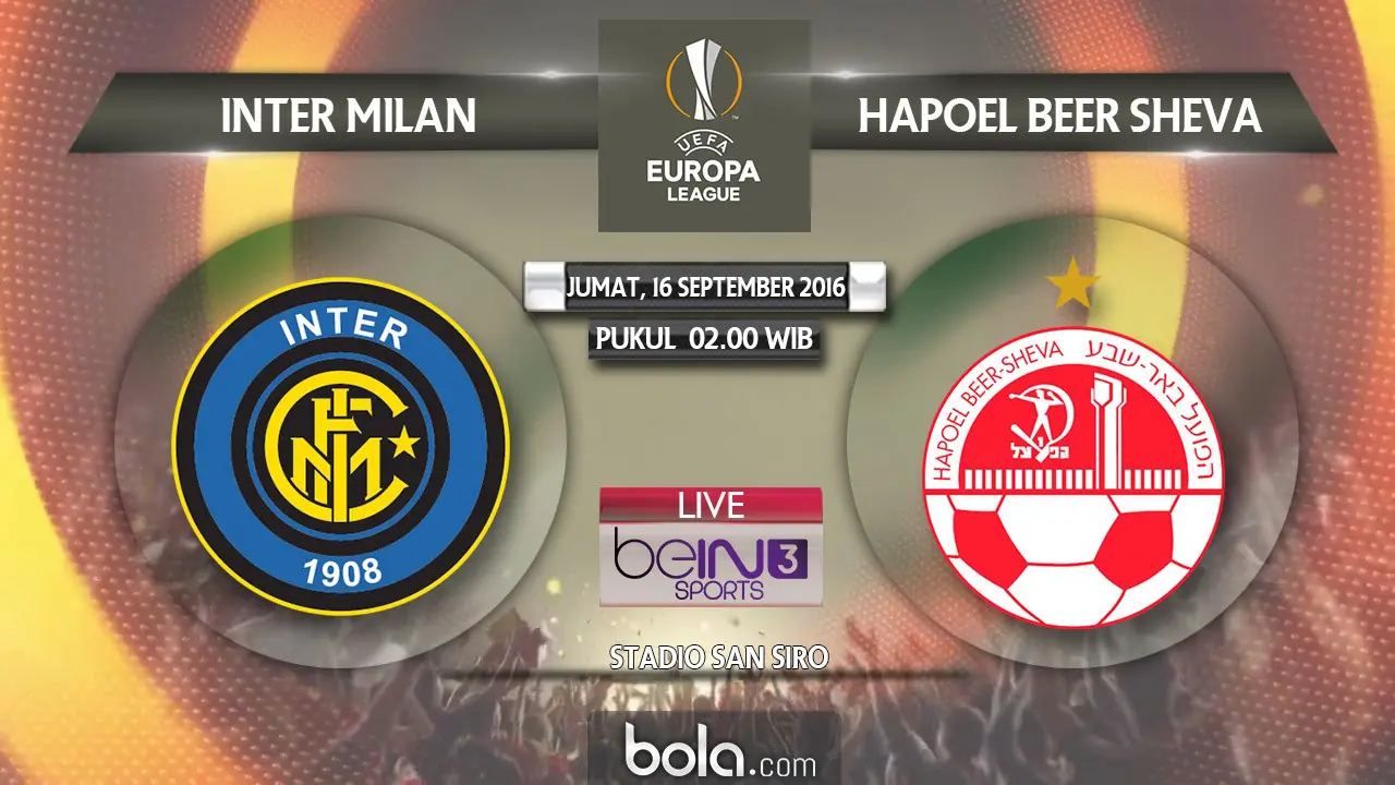 Inter Milan vs Hapoel Beer Sheva
