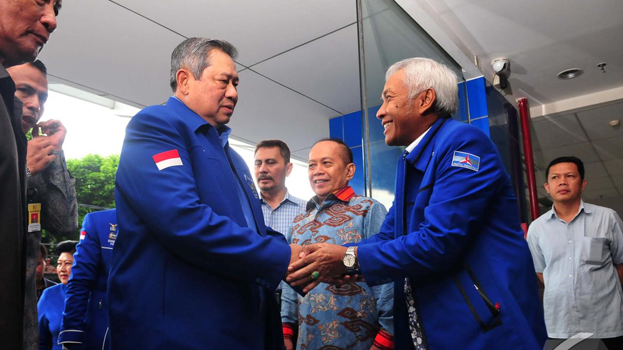SBY Hadiri Rapat Pleno Partai Demokrat
