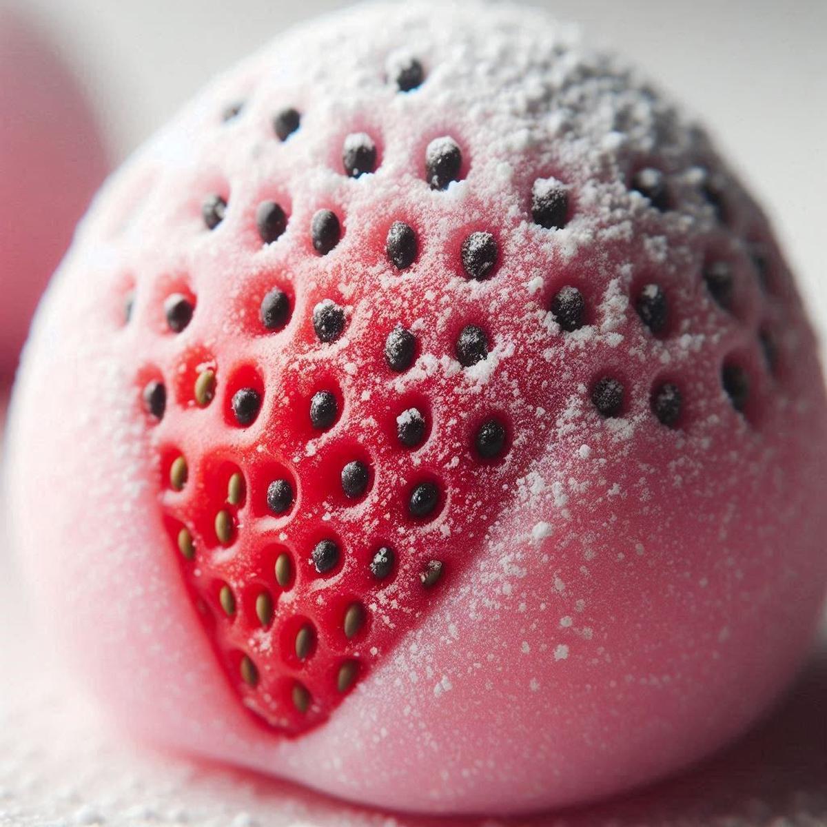 Resep Membuat Mochi Strawberry